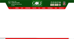 Desktop Screenshot of golfdynamics.com